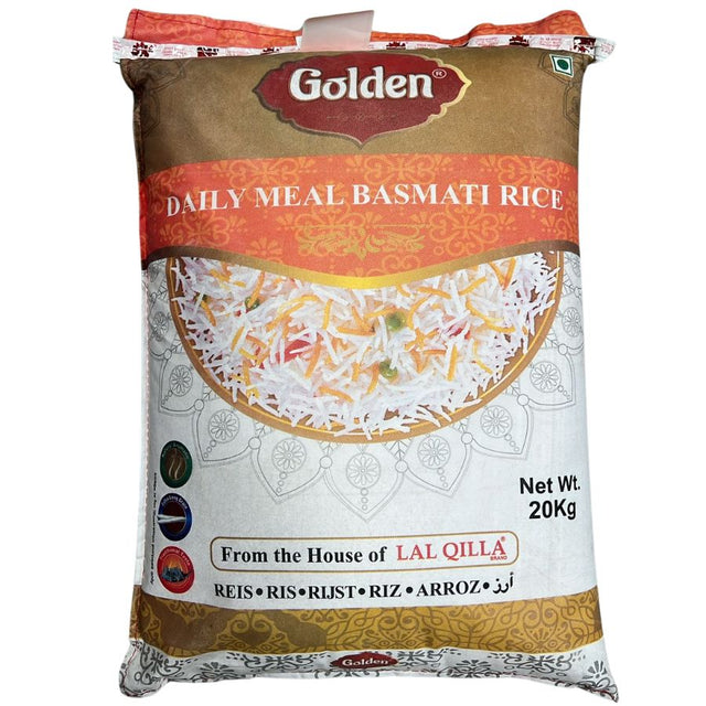Lal Qilla Golden Daily Meal Basmati Rice 20kg