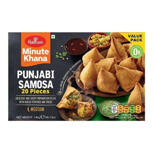 Punjabi Samosa 20 pcs- Haldiram's