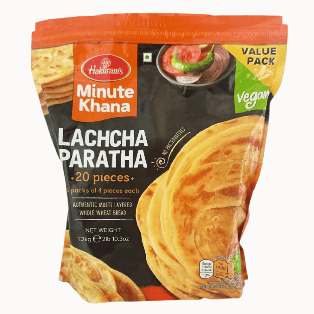 Haldiram's Lachcha Paratha 20pcs