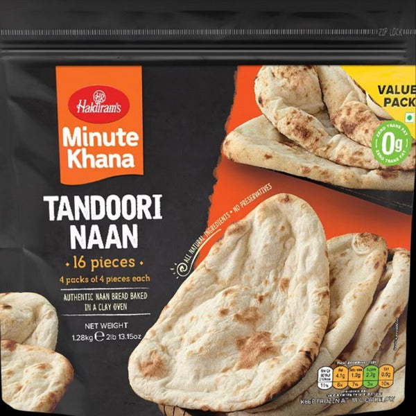Haldiram's Tandoori Naan 16pcs