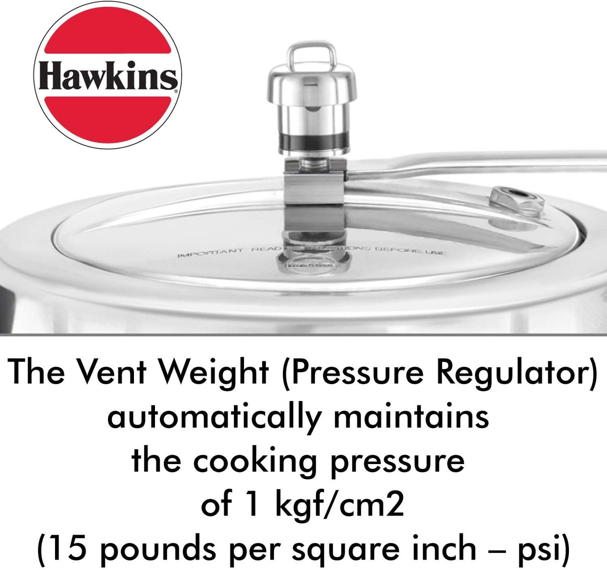 Hawkins Pressure Regulator 1.5 - 12L (Whistle)