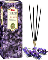 Hem Agarbati Precious Lavender (Incense Sticks) 10g