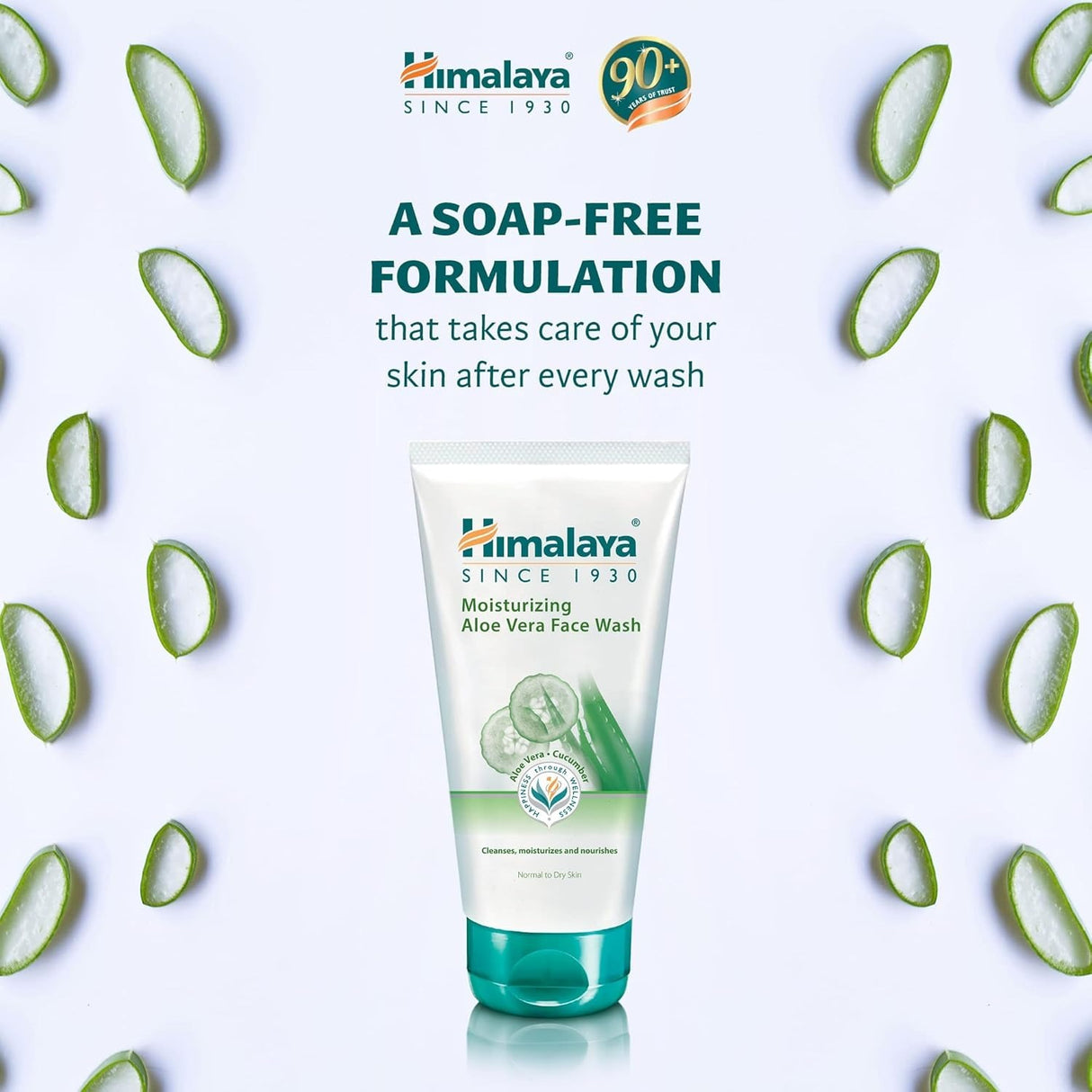 Himalaya Facewash Aloe Vera (Moisturizing) 100ml