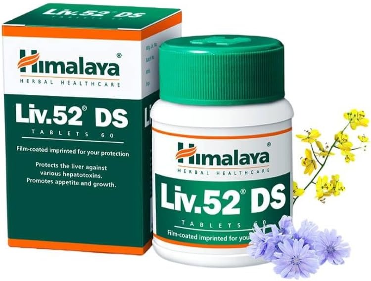 Himalaya Liv 52 DS 60 Tablets (Liver Wellness)