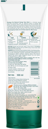 Himalaya Tan Removal Orange Face Wash 100ml