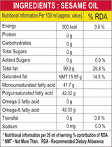 Idhayam Sesame Oil 1 Litre