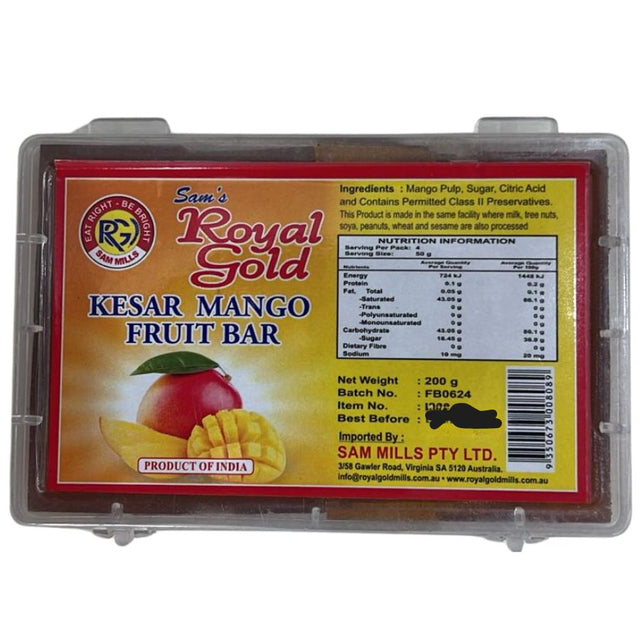 Royal Gold Kesar Mango Fruit Bar 200g
