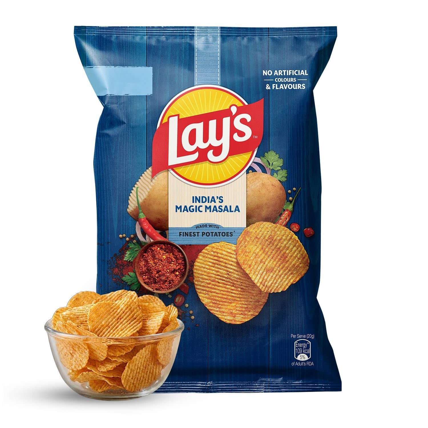 Lays CHIPS Magic Masala 48g