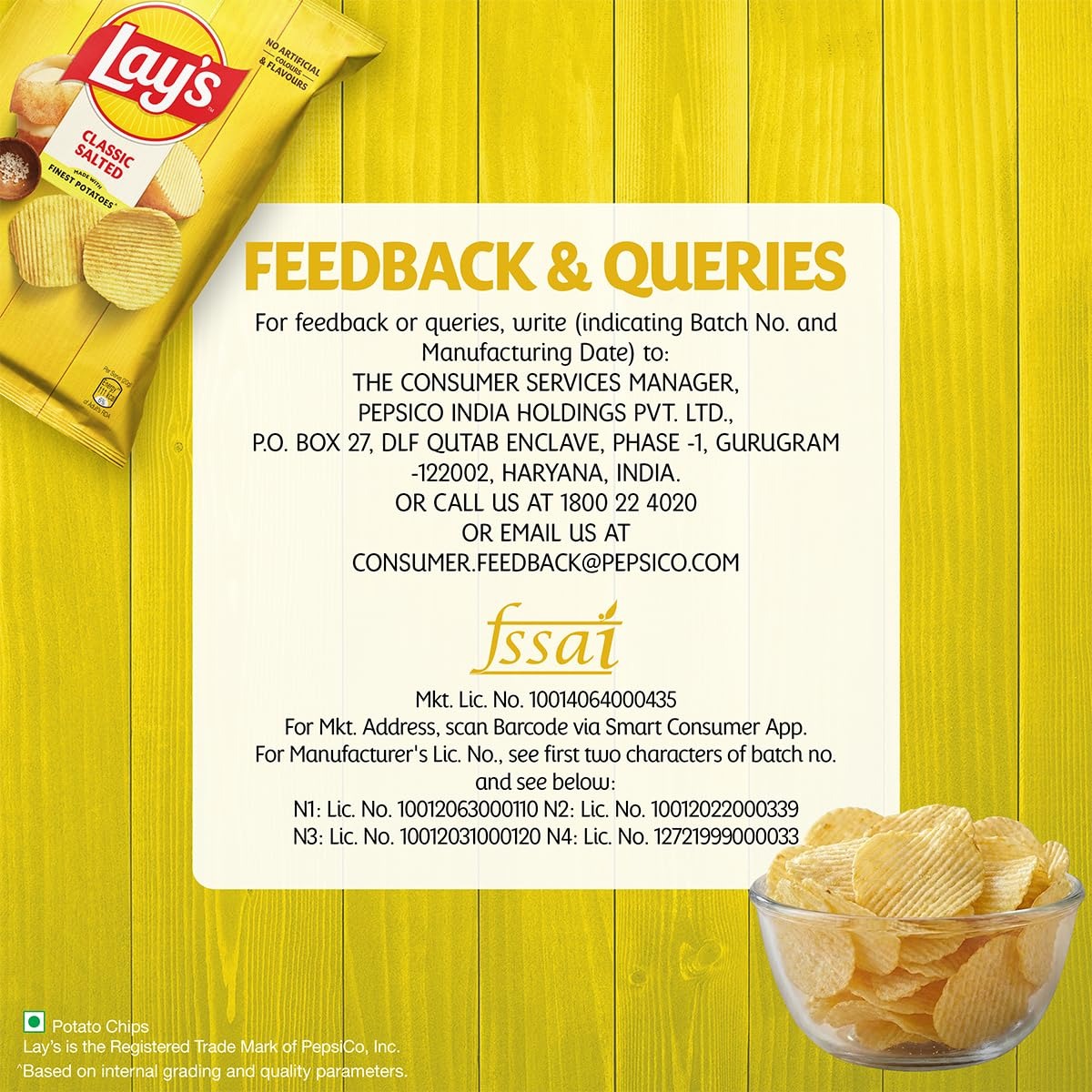 Lays Classic Salted 52g