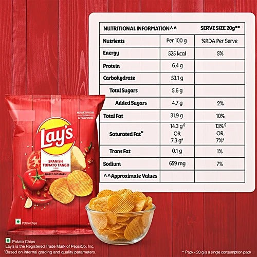Lays Spanish Tomato Flavour 48g