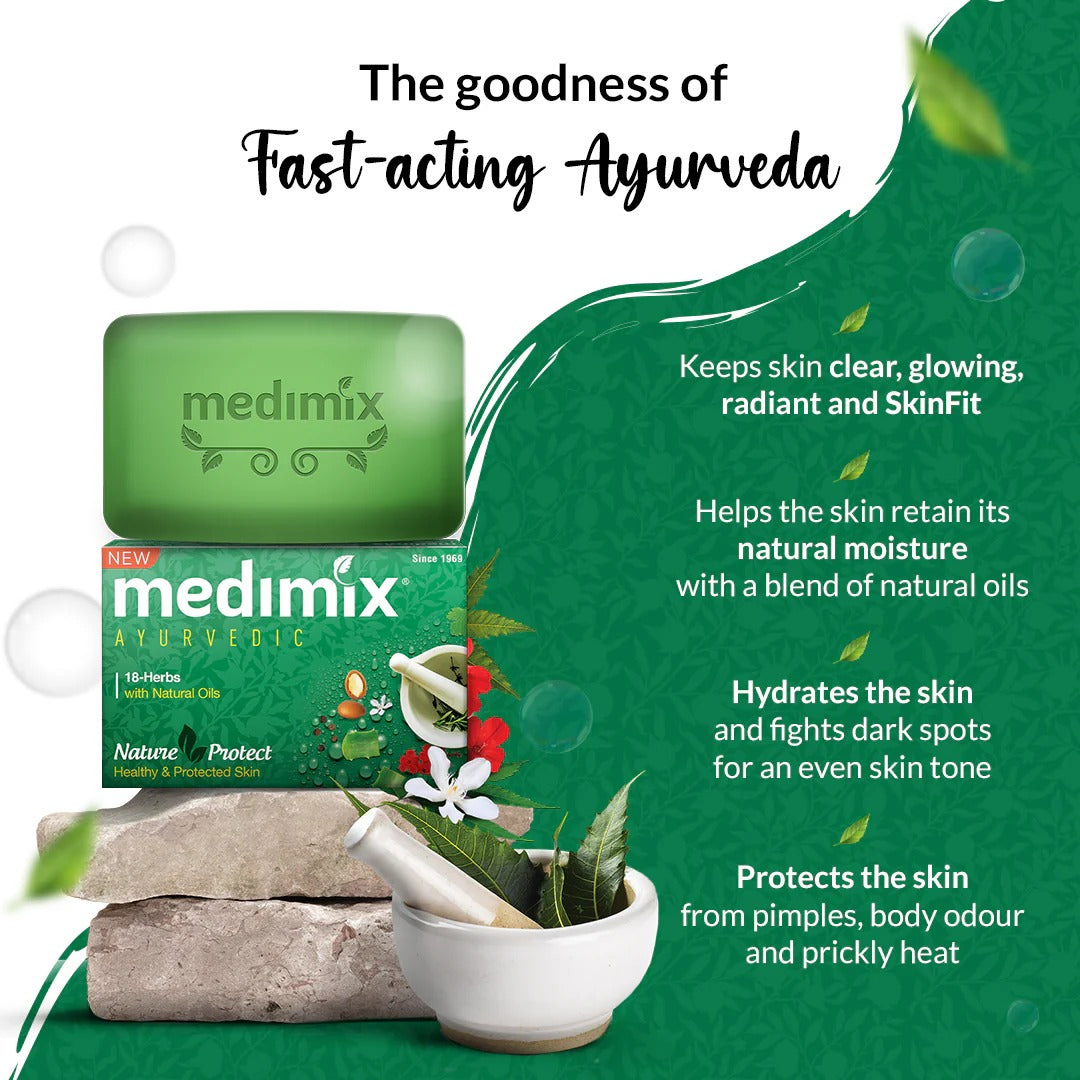 Medimix Ayurvedic 18 Herbs Soap 125g