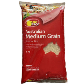 Sunrice Medium Grain Rice 5kg