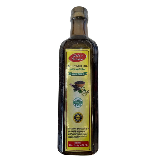 Mustard Oil 1L- Lata's Kitchen