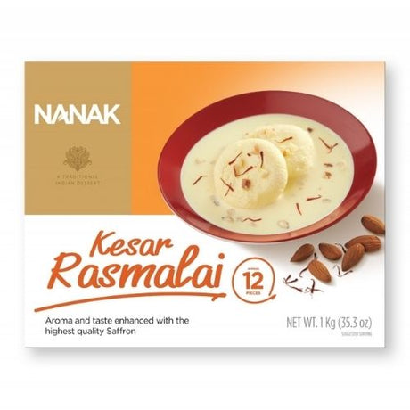 Nanak Kesar Rasmalai 850g