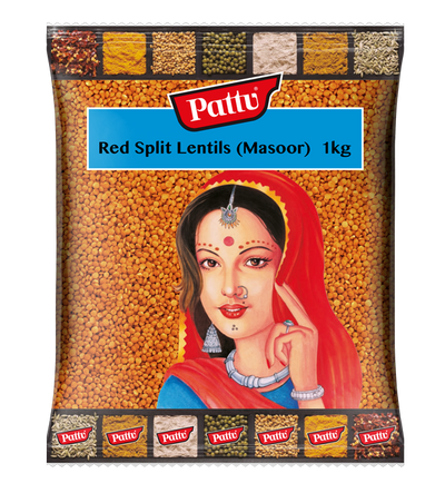 Pattu Red Split Lentils 1kg