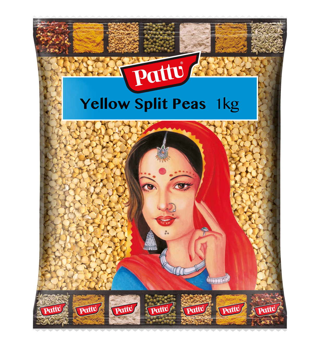 Pattu Yellow Split Peas 1kg