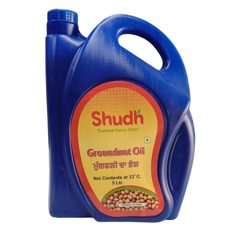 Shudh Peanut Oil 5 Ltr