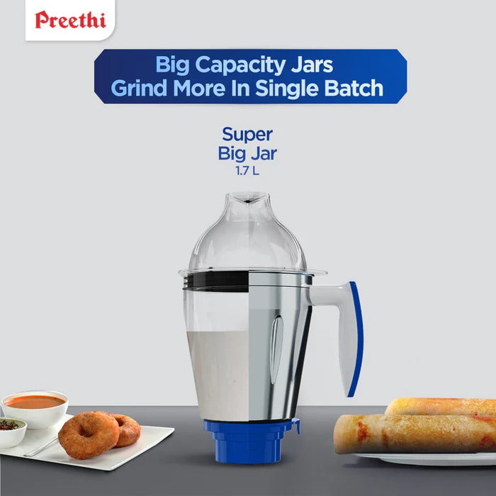 Preethi Blue Leaf Gold (Mixer Grinder with Flexible ) 750W