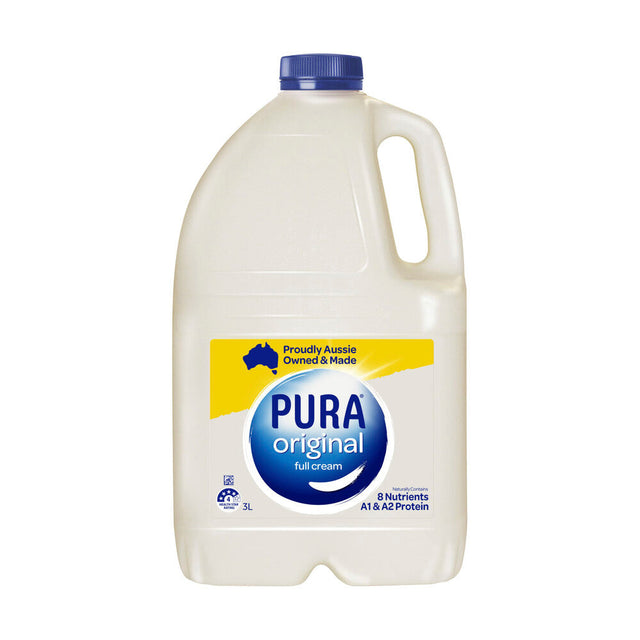 Pura Full Cream Milk 3L
