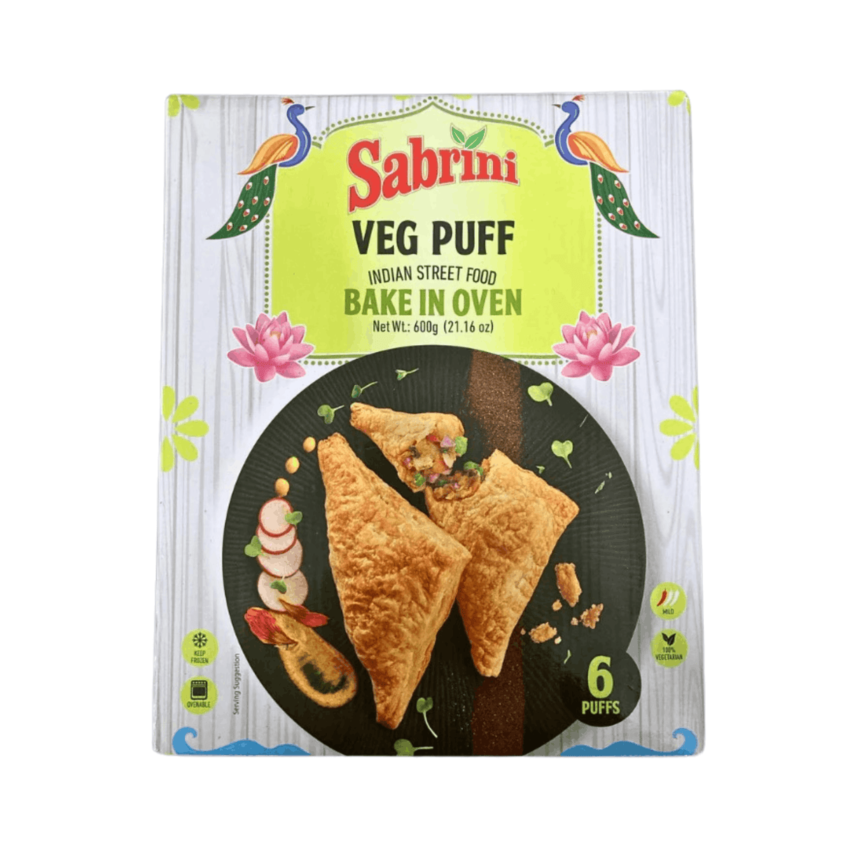 Sabrini Paneer Puff 600g