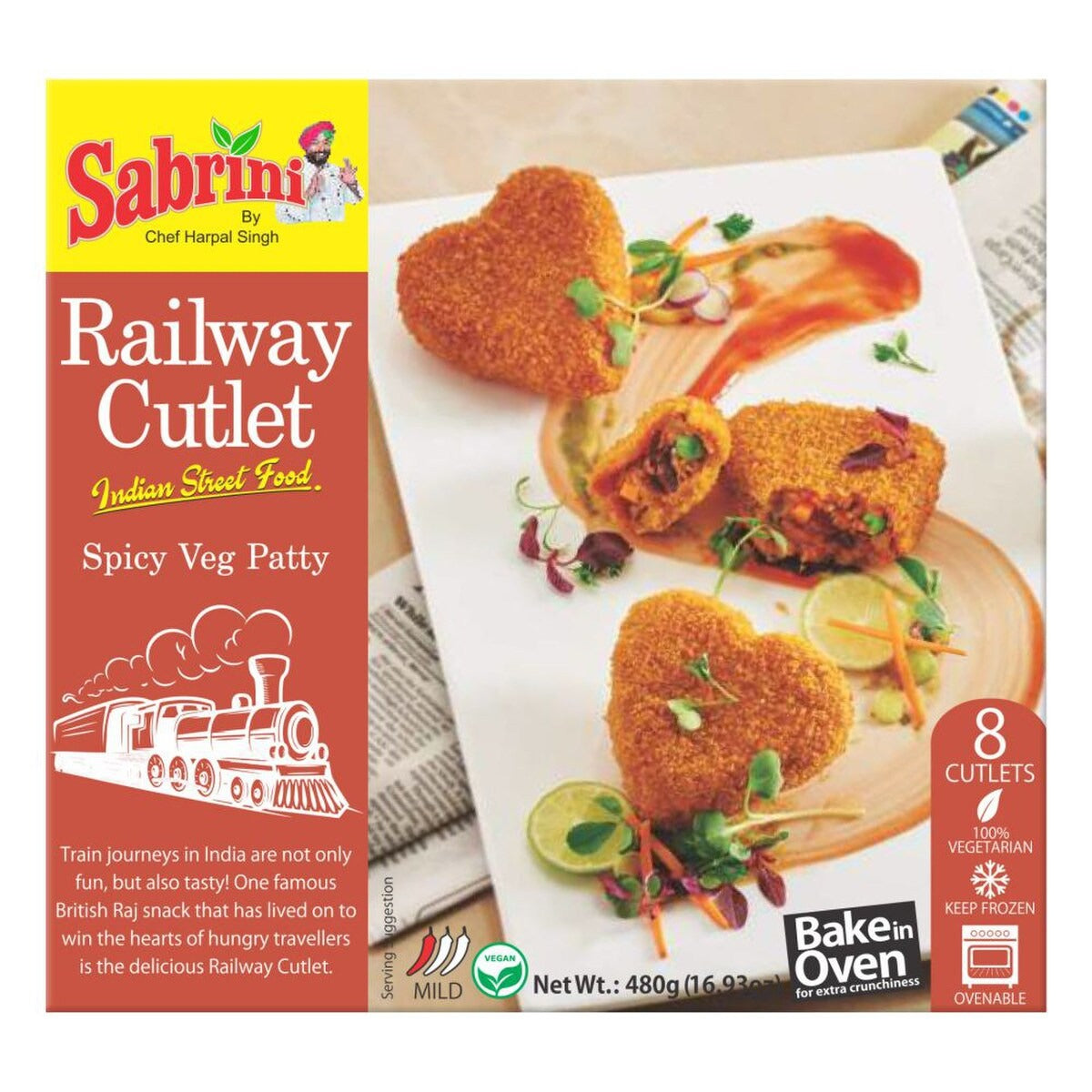 Sabrini Railway Cutlets 8pcs (480g)