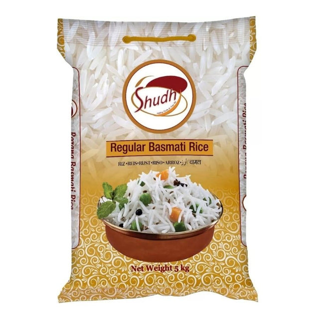 Shudh Everyday Basmati Rice 5kg (Medium Grain)