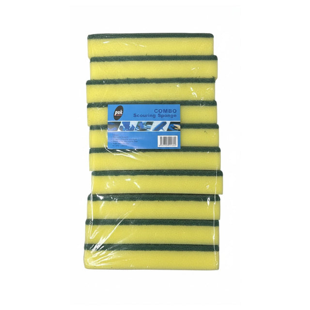 Nab Clean Sponge Scourer 10 Pack