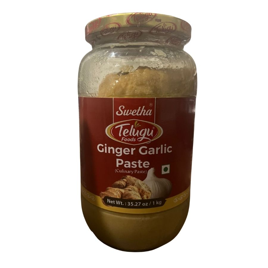 Telugu Ginger Garlic Paste 1kg (in Oil)