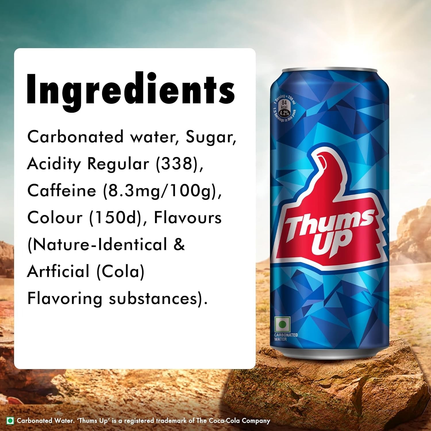 Thums up Can 300ml