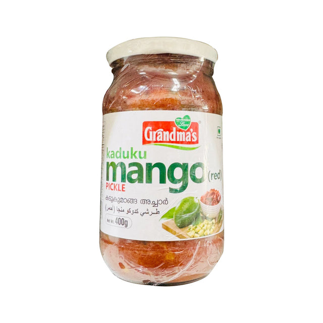 Grandma's Kaduku mango Pickle (Red) 400g