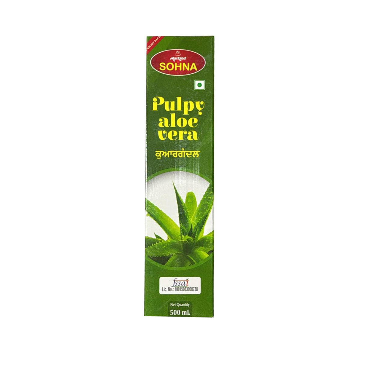 Sohna Pulpy Aloevera Juice 500ml