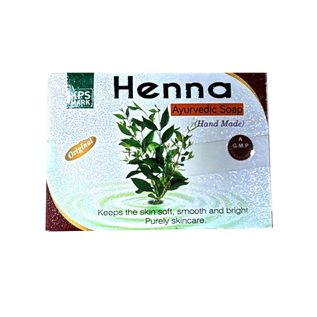 KPS Henna Ayurvedic Soap (Hand Made) 75g