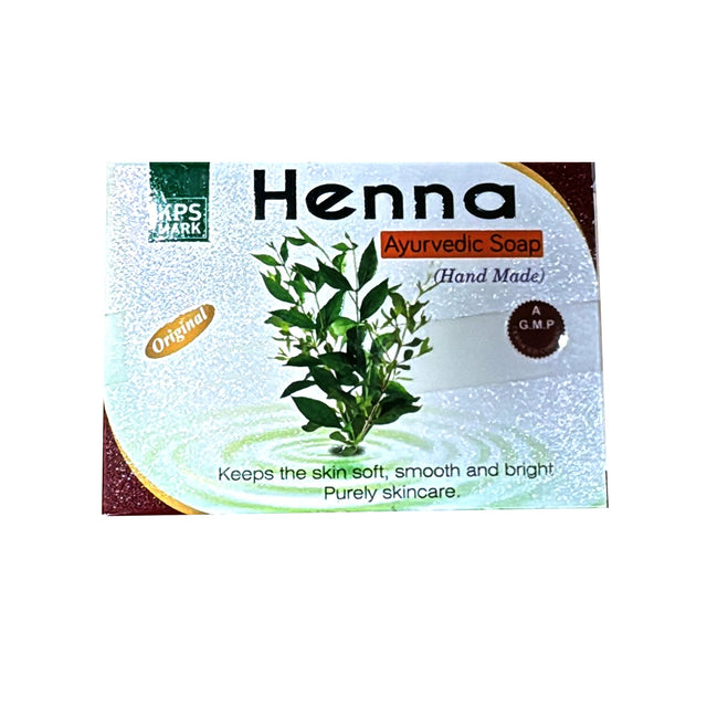 KPS Henna Ayurvedic Soap (Hand Made) 75g