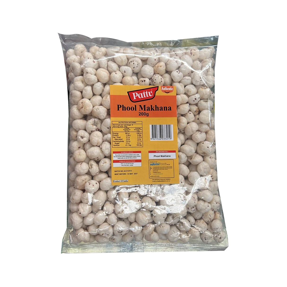 Pattu Phool Makhana 200g