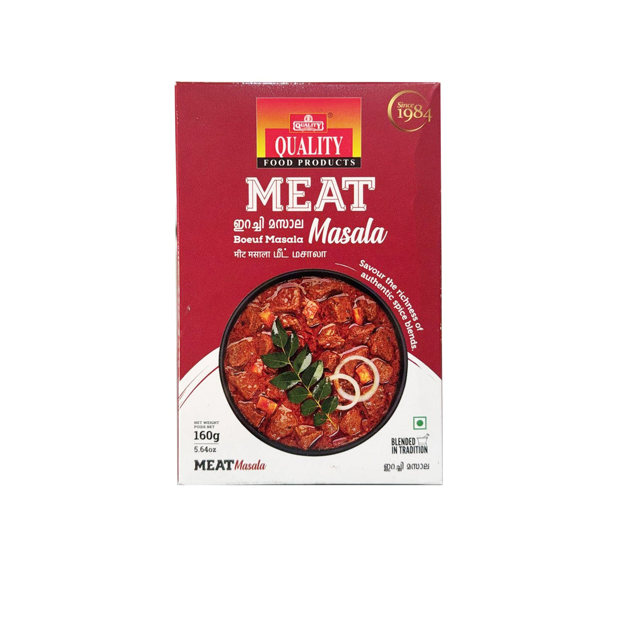 Quality Meat Masala (Boeuf Masala) 160g