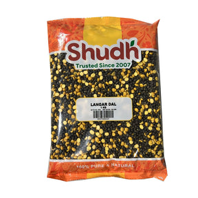 Shudh Langar Dal (Urid Whole + Chana Dal Mix) 1kg