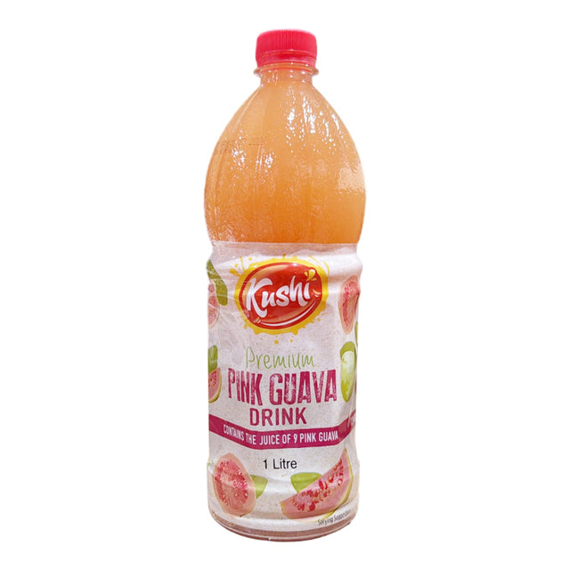 Kushi Pink Guava Drink 1 Liter