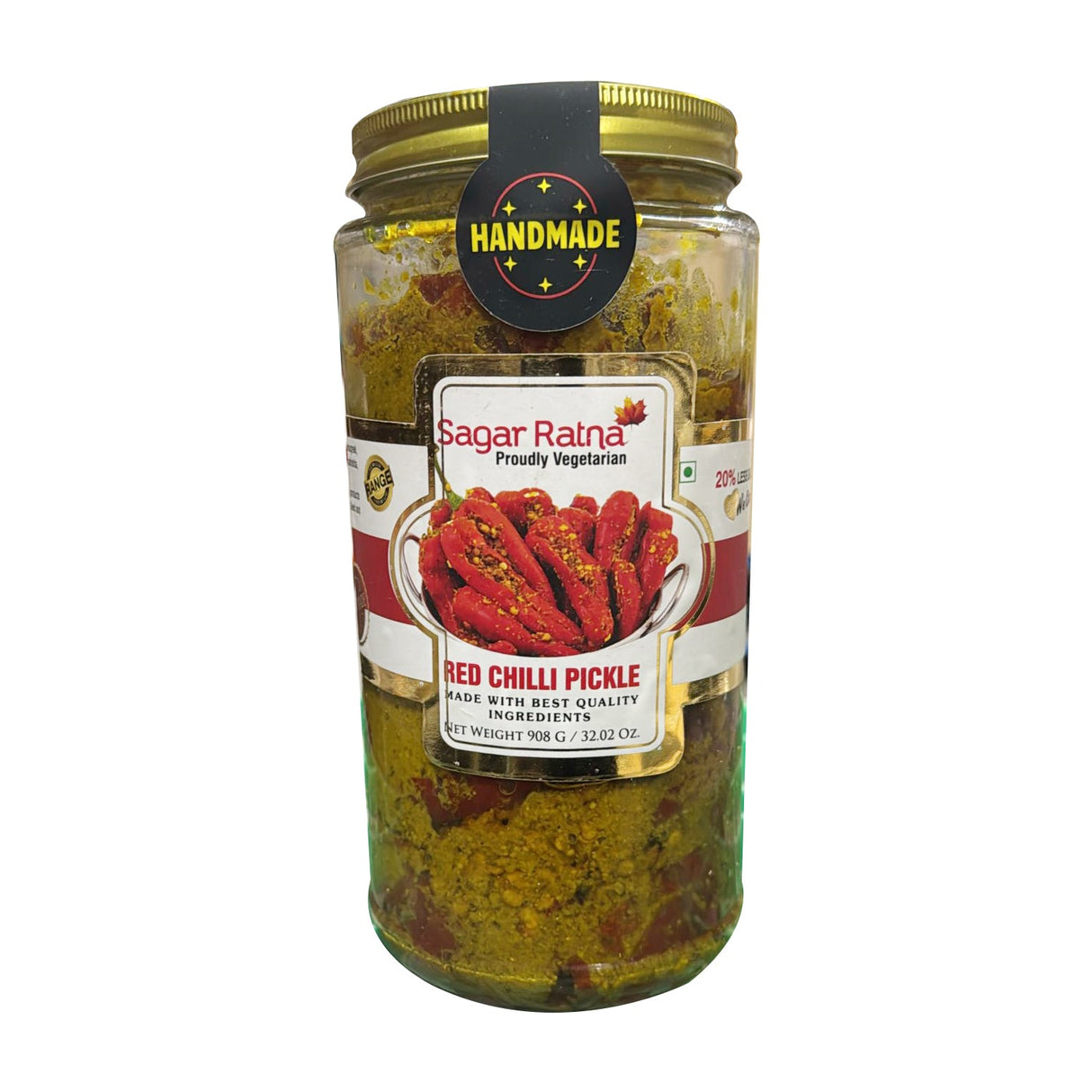 Sagar Ratna Red Chilli Pickle 908g