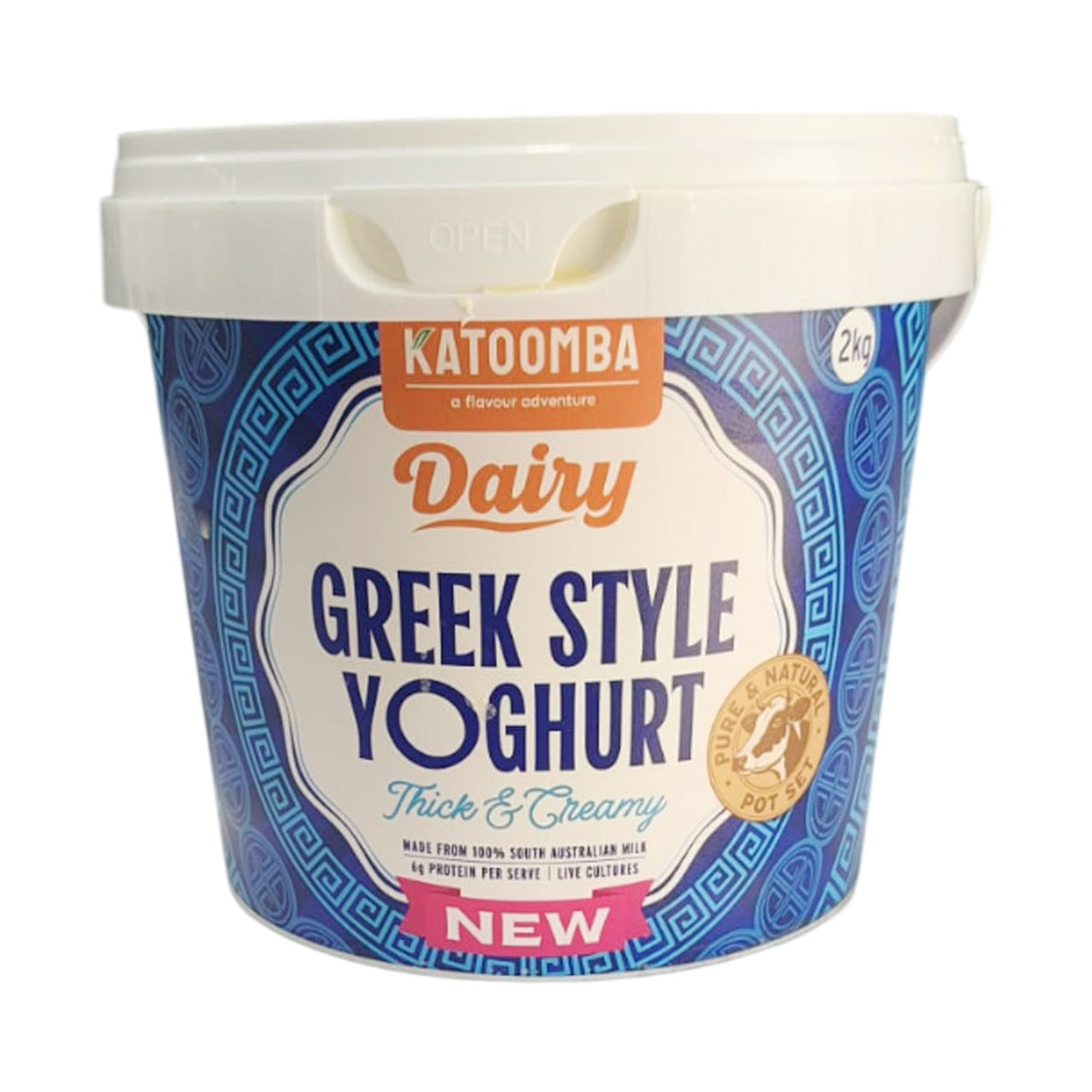 Katoomba Dairy Greek Style Yogurt 2kg Thick & Creamy