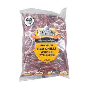 Katoomba Premium Red Chilli Whole Stalkless 250g