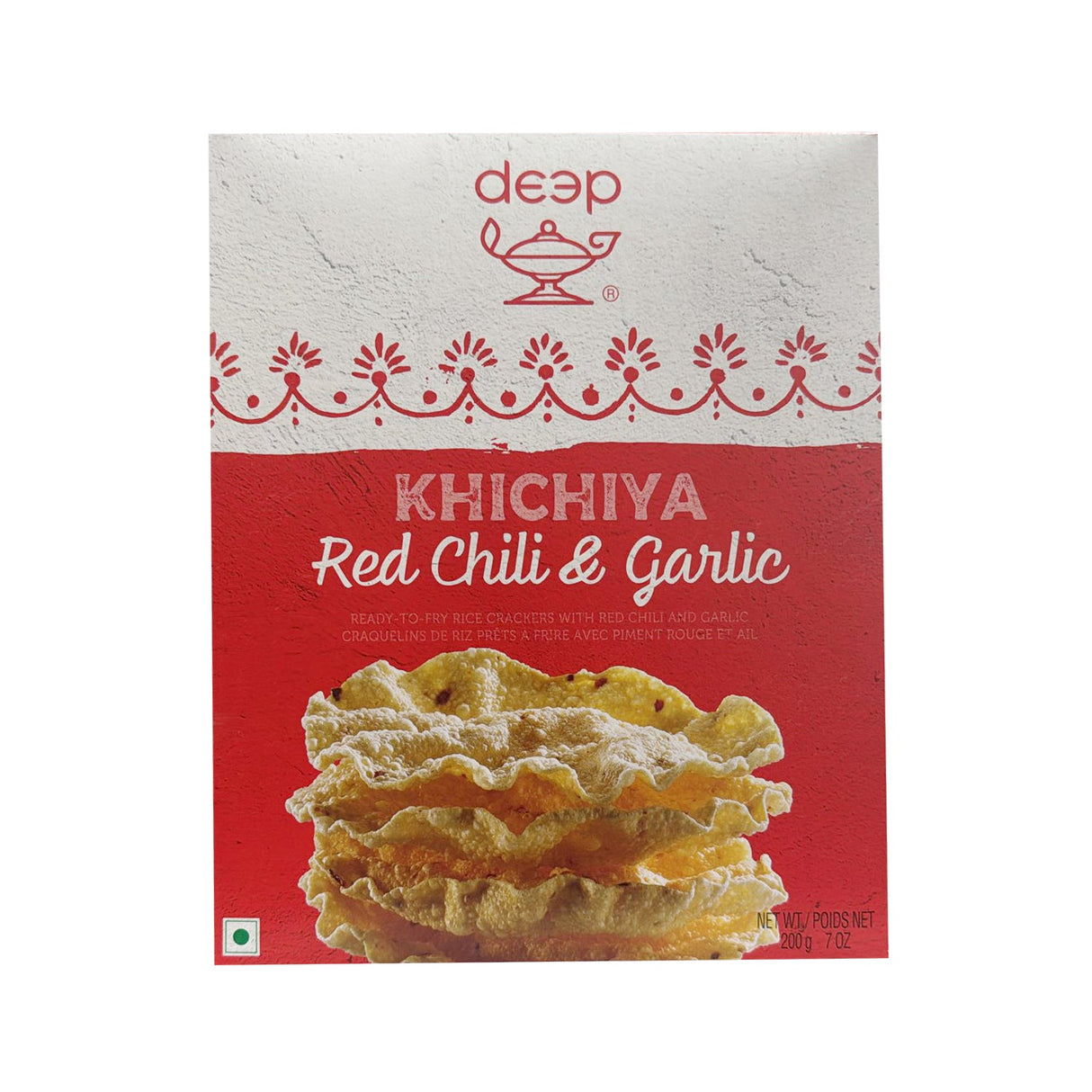 Deep Red Chilli Garlic Rice Khichiya 200g