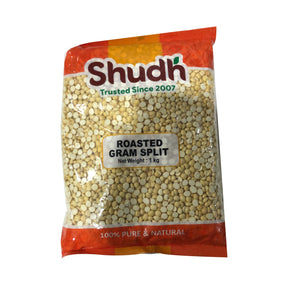 Shudh Roasted Gram Split (Daliya Split) 1kg