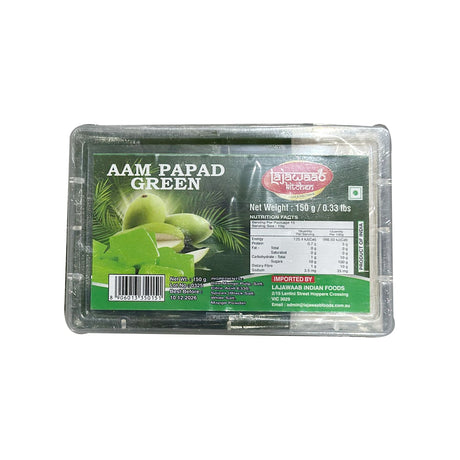 Lajawaab Kitchen Aam Papad Green 150g