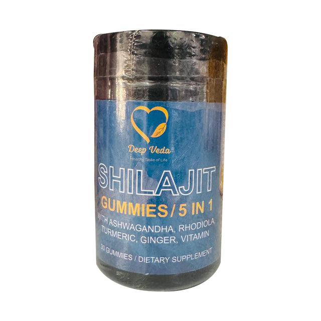Deep Veda Gummies 5 in 1 Shilajit 30 Gummies / Dietary Supplement