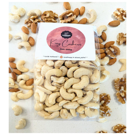 Super Food King Cashews 100% Natural 400g