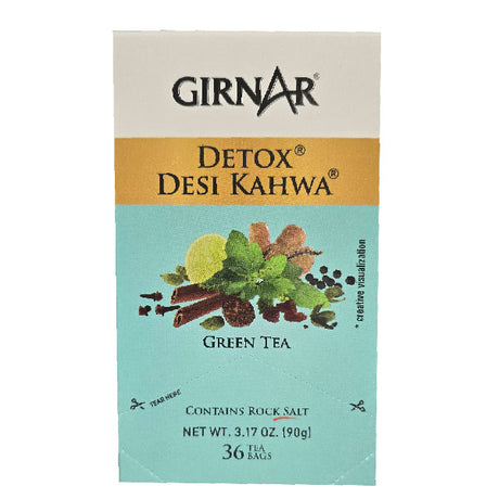 Girnar Green Tea Desi Kahwa 36 bags (Detox)