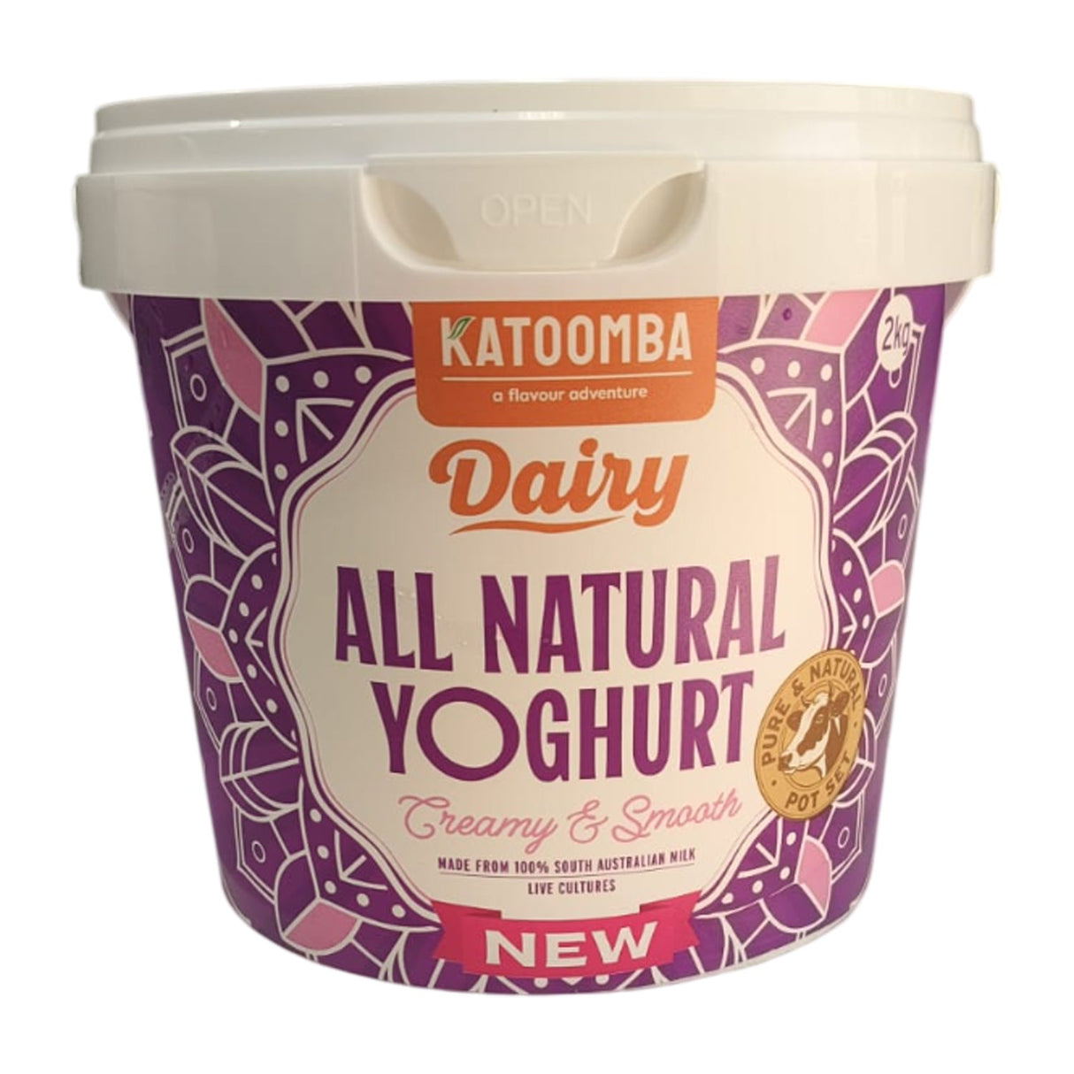 Katoomab Dairy All Natural Yoghurt Creamy & Smooth 2kg