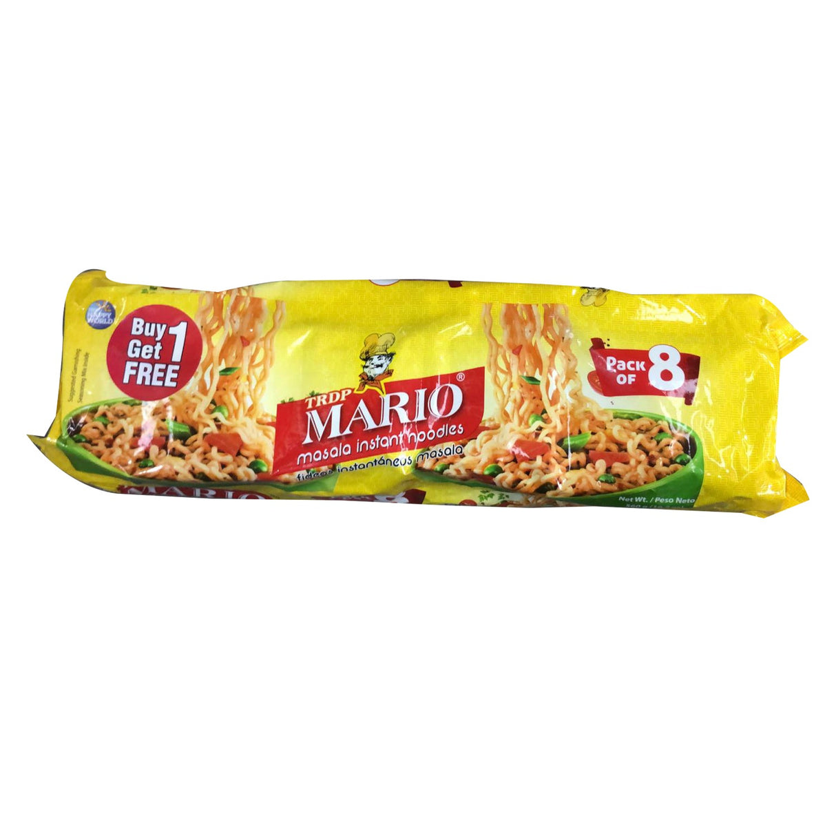 Mario Masala Noodles (8 Packs) 560g [Buy 1 Get 1]
