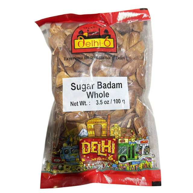 Delhi6 Sugar Badam Whole 100g