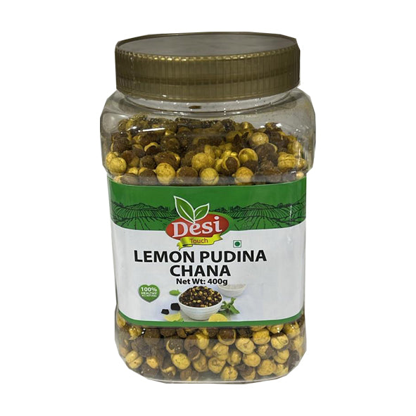 Desi Touch Lemon Pudina Chana (Gram) With Skin 400g (Jar)